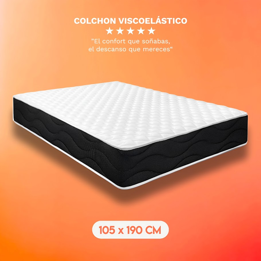 Colchon visco 105 x 190
