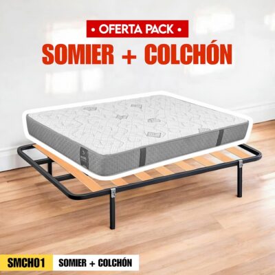 pack somier y colchon