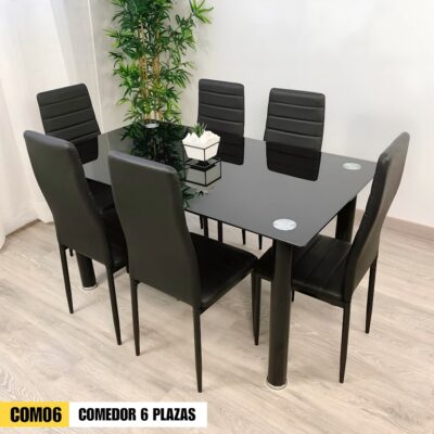 COMEDOR 6 SILLAS HOGAR BD