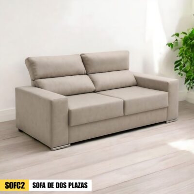 SOFA DOS PLAZAS HOGAR BD